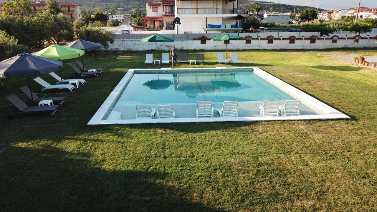 Vergina Pension Sarti Buitenkant foto