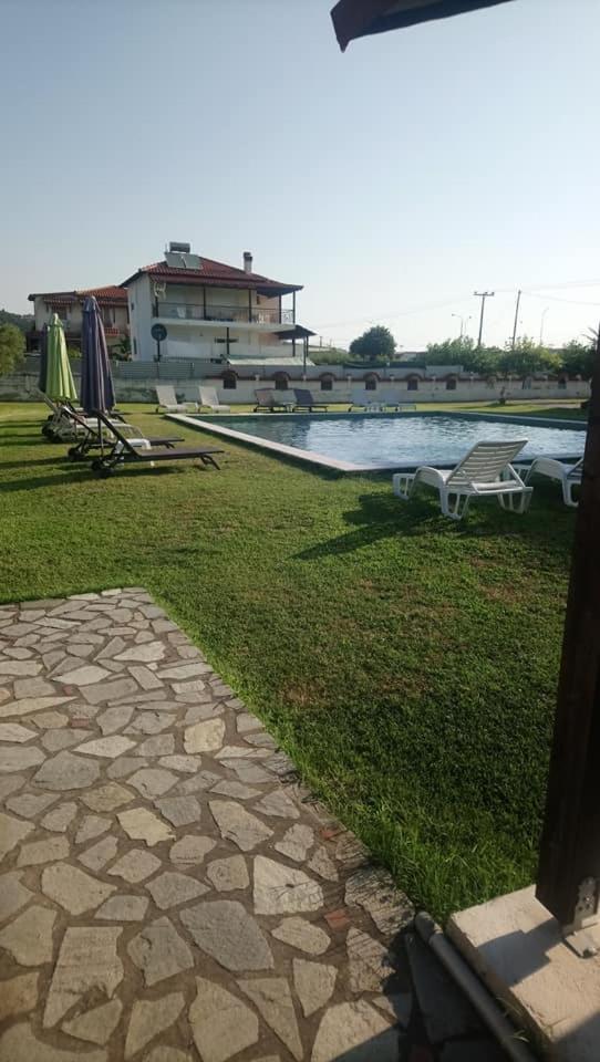 Vergina Pension Sarti Buitenkant foto