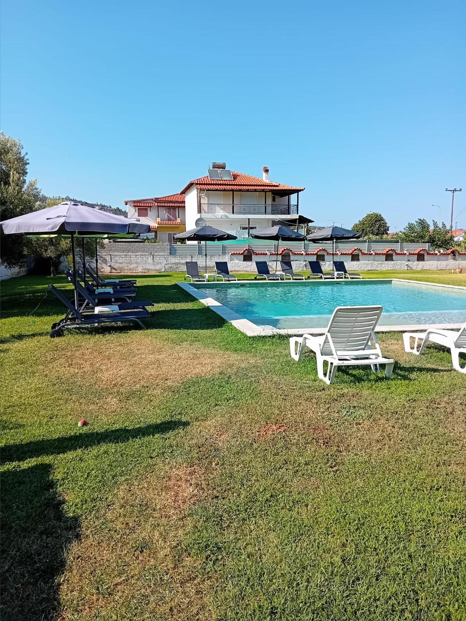 Vergina Pension Sarti Buitenkant foto