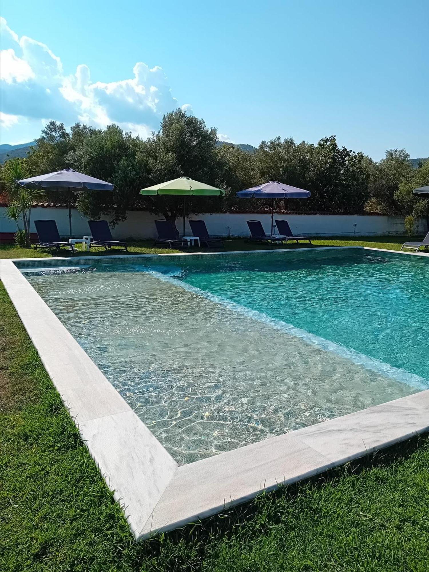 Vergina Pension Sarti Buitenkant foto